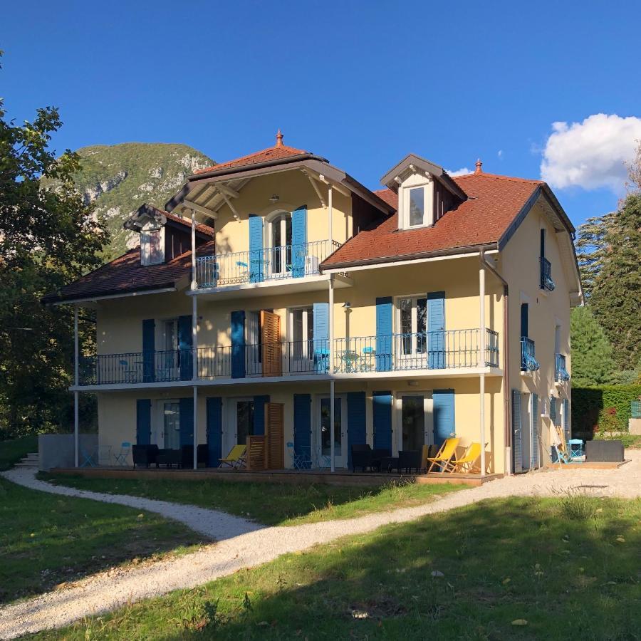 Hotel Le Pavillon Des Fleurs Menthon-Saint-Bernard Esterno foto